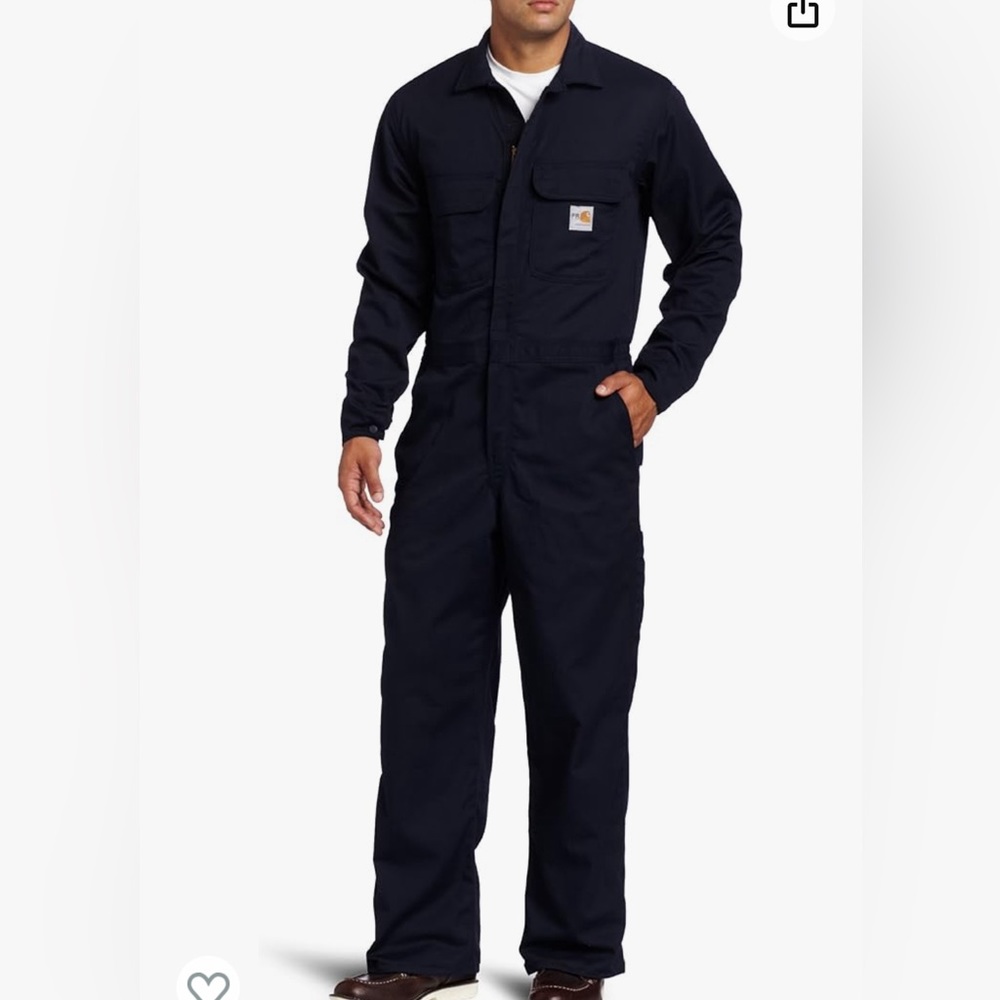 Carhartt mens Flame Resistant Relaxed Fit Twill Coverall